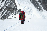 K�ysist� matkalla huipulle.